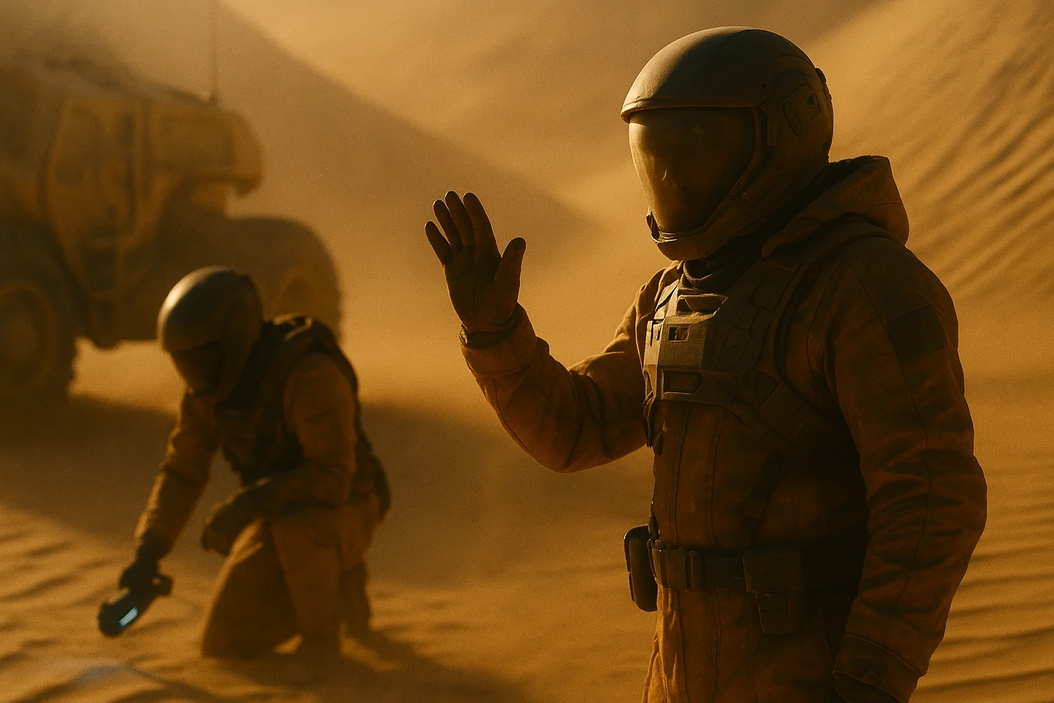 Desert Sci-fi output 1